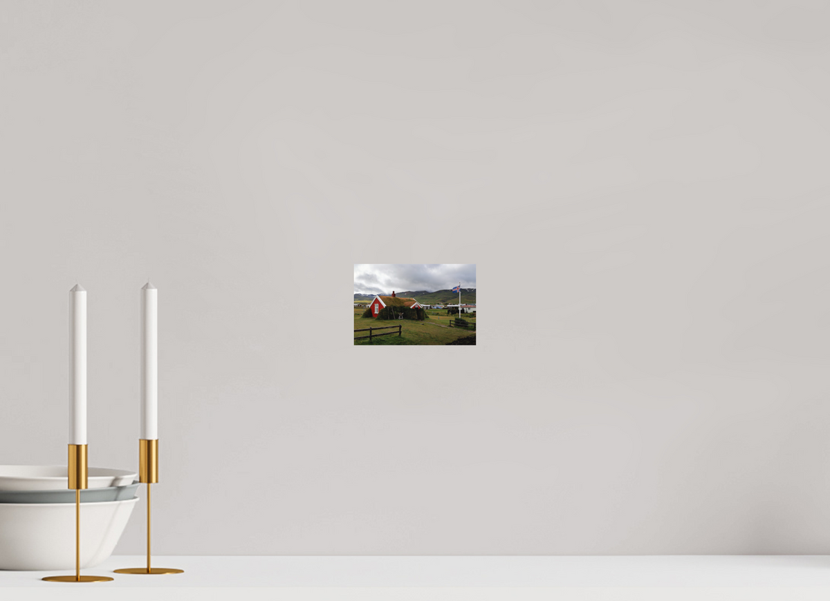 15 x 10 cm, Hahnemühle Fine Art Paper Icelandic House