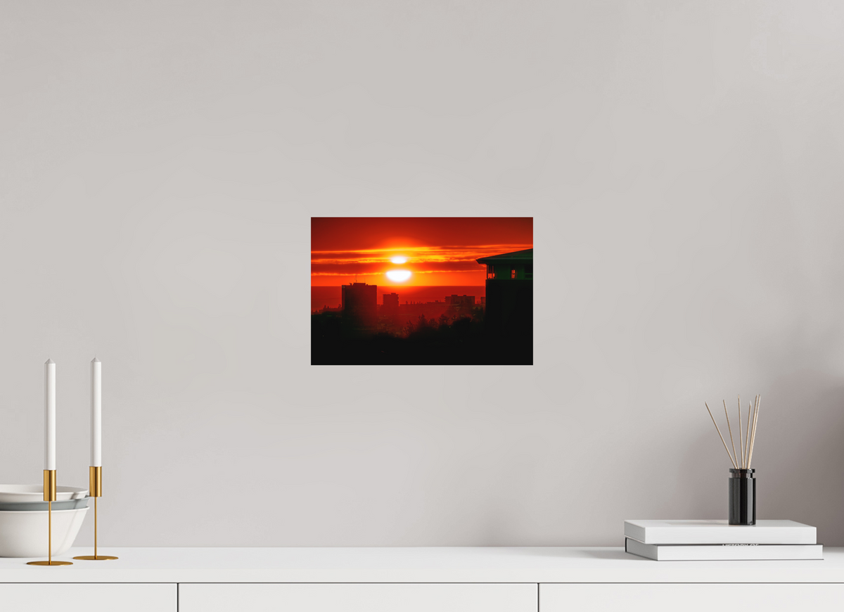 30 x 20 cm, Hahnemühle Fine Art Paper Kópavogur Sunset