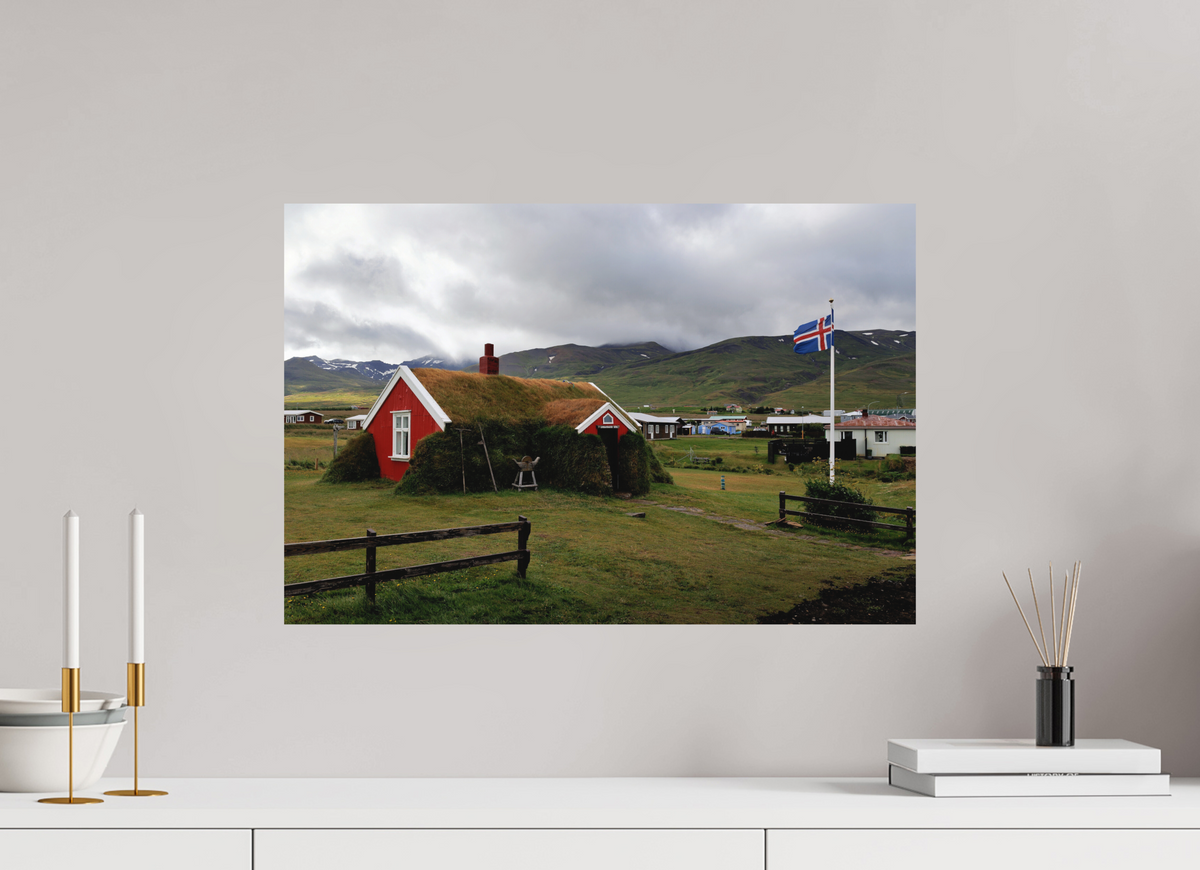 60 x 40 cm, Hahnemühle Fine Art Paper Icelandic House