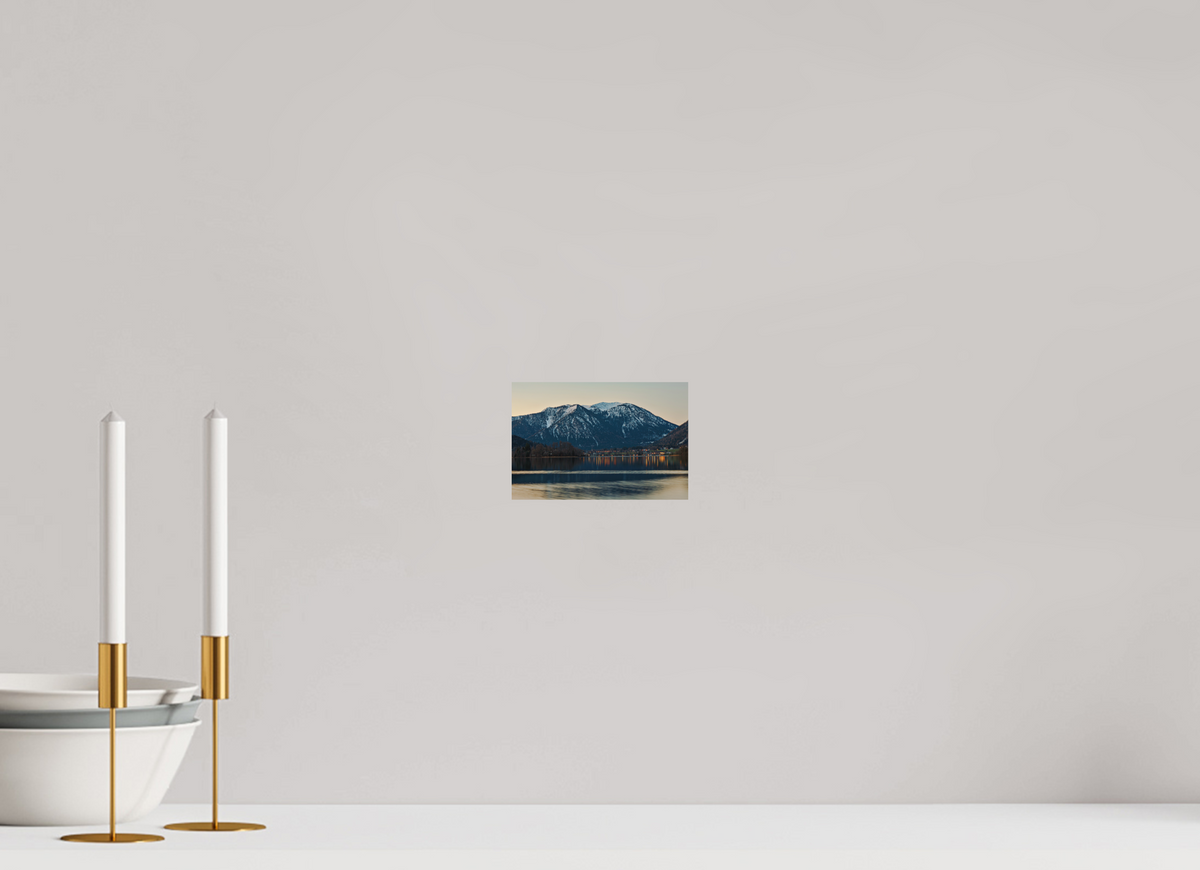 15 x 10 cm, Hahnemühle Fine Art Paper Schlierseer Dawn