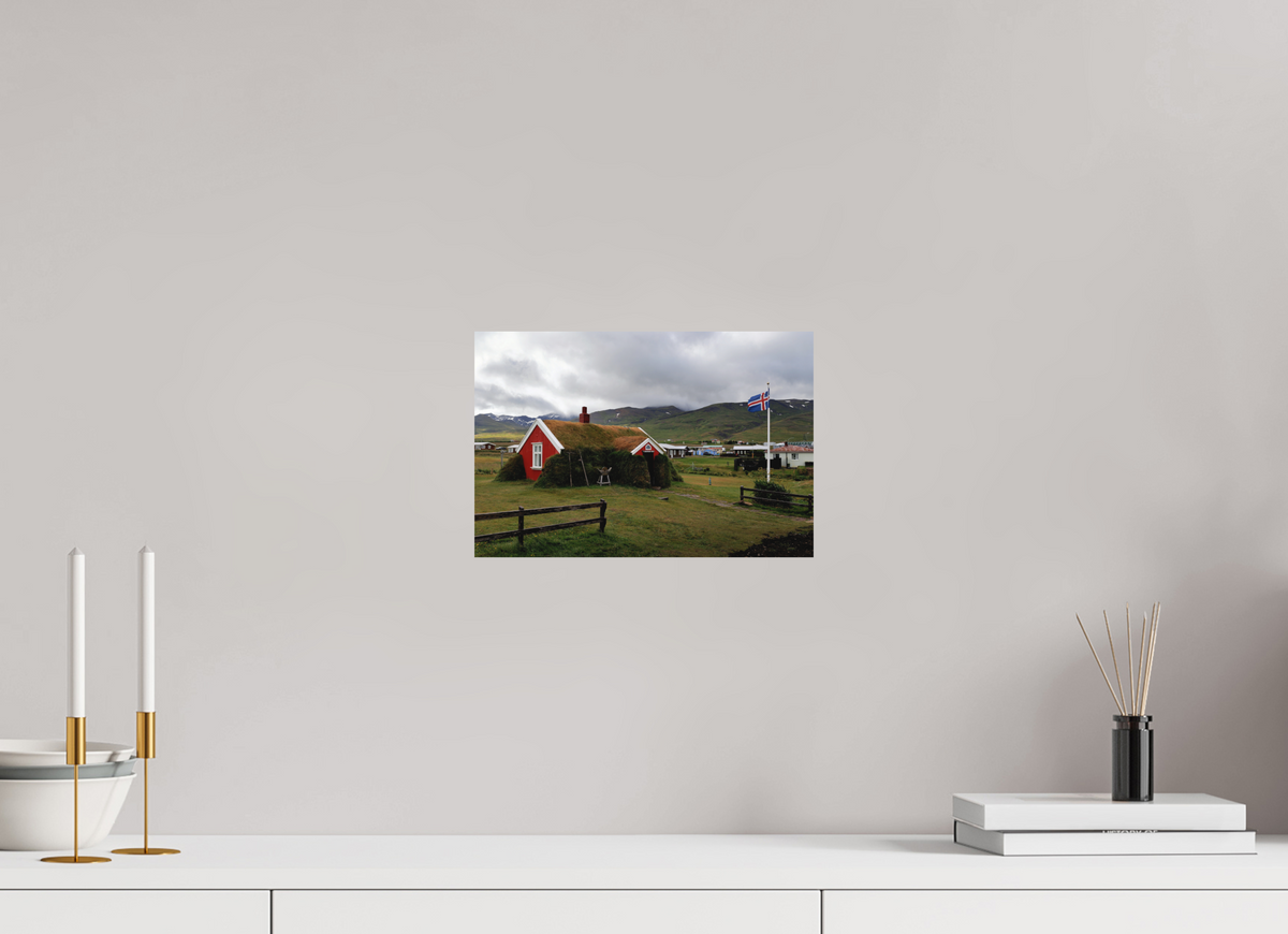 30 x 20 cm, Hahnemühle Fine Art Paper Icelandic House