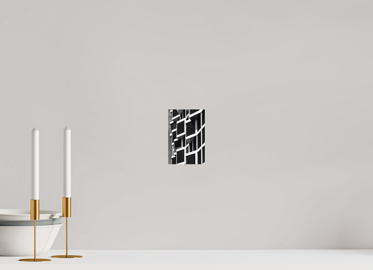 10 x 15 cm, Hahnemühle Fine Art Paper Geometric Windows