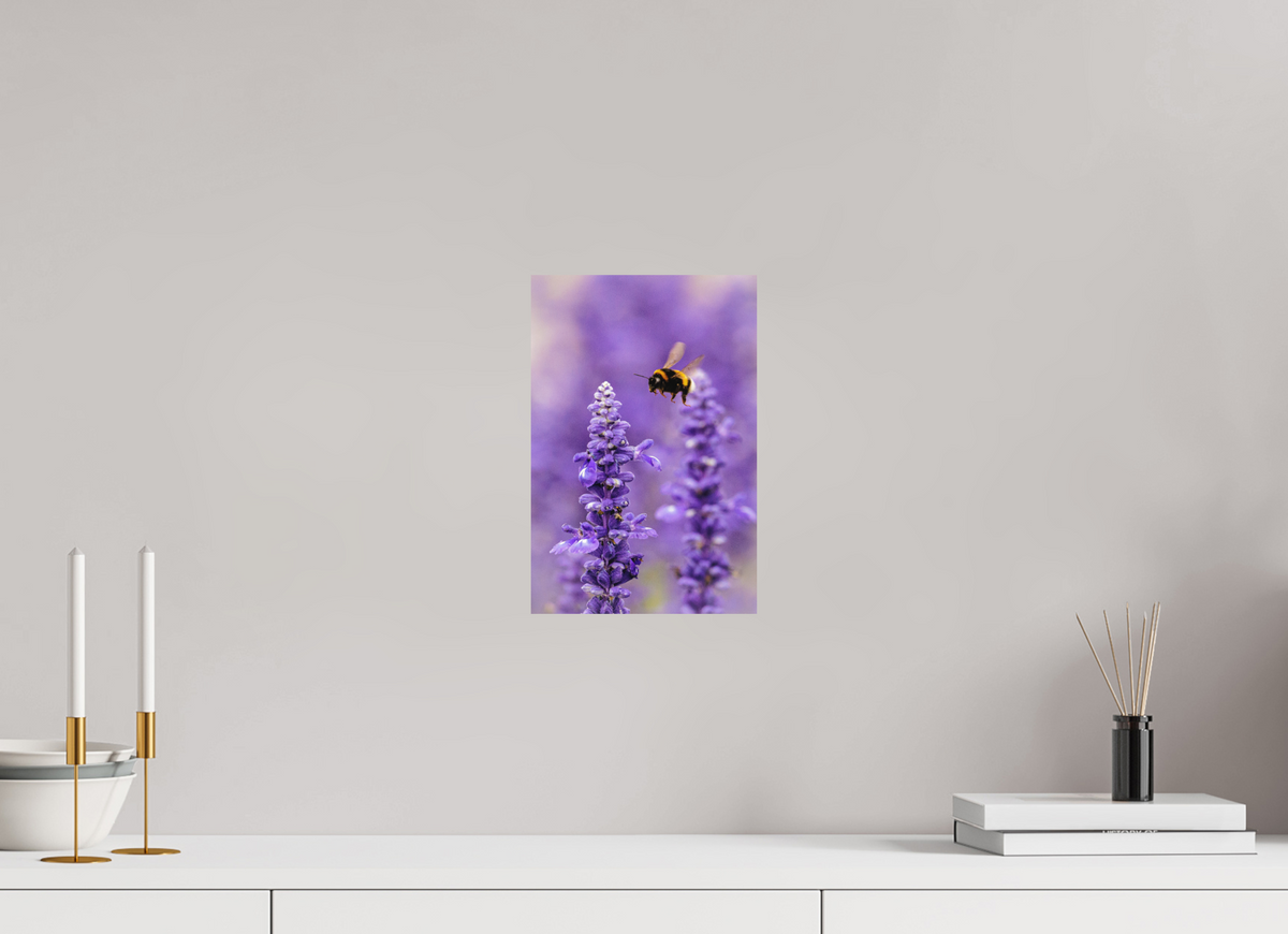 20 x 30 cm, Hahnemühle Fine Art Paper Lavender Bee