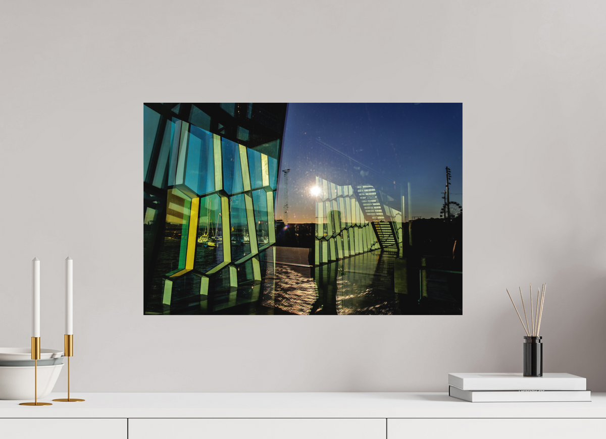 60 x 40 cm, Hahnemühle Fine Art Paper Harbor Reflections