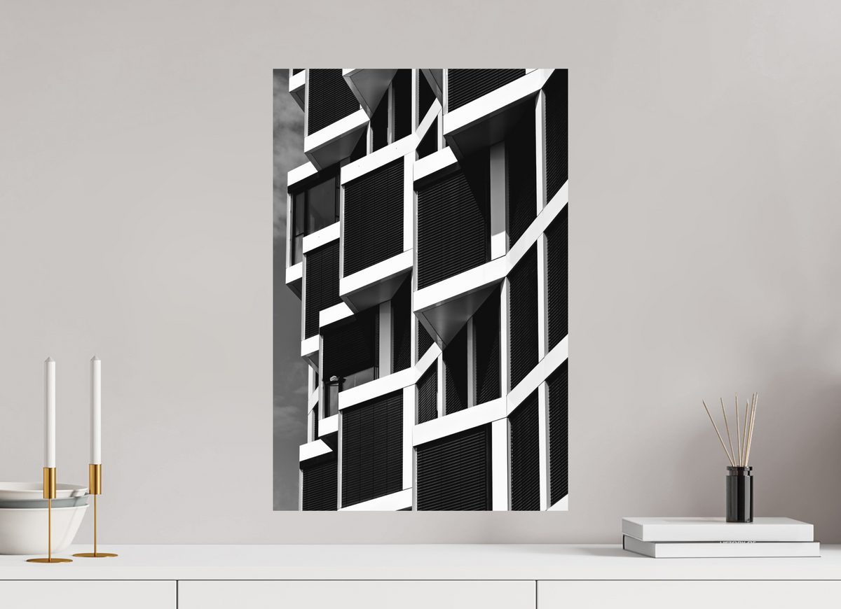40 x 60 cm, Hahnemühle Fine Art Paper Geometric Windows