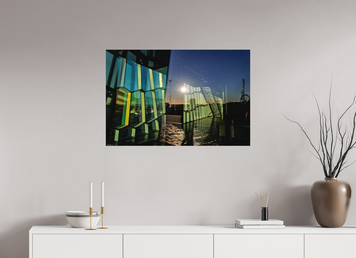 90 x 60 cm, Hahnemühle Fine Art Paper Harbour Reflections